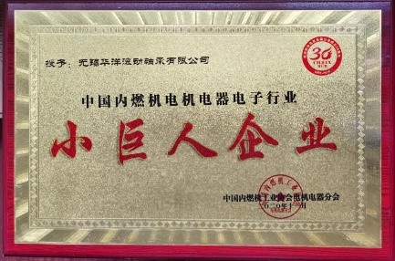 荣获中国内燃机工业协会表彰(1)